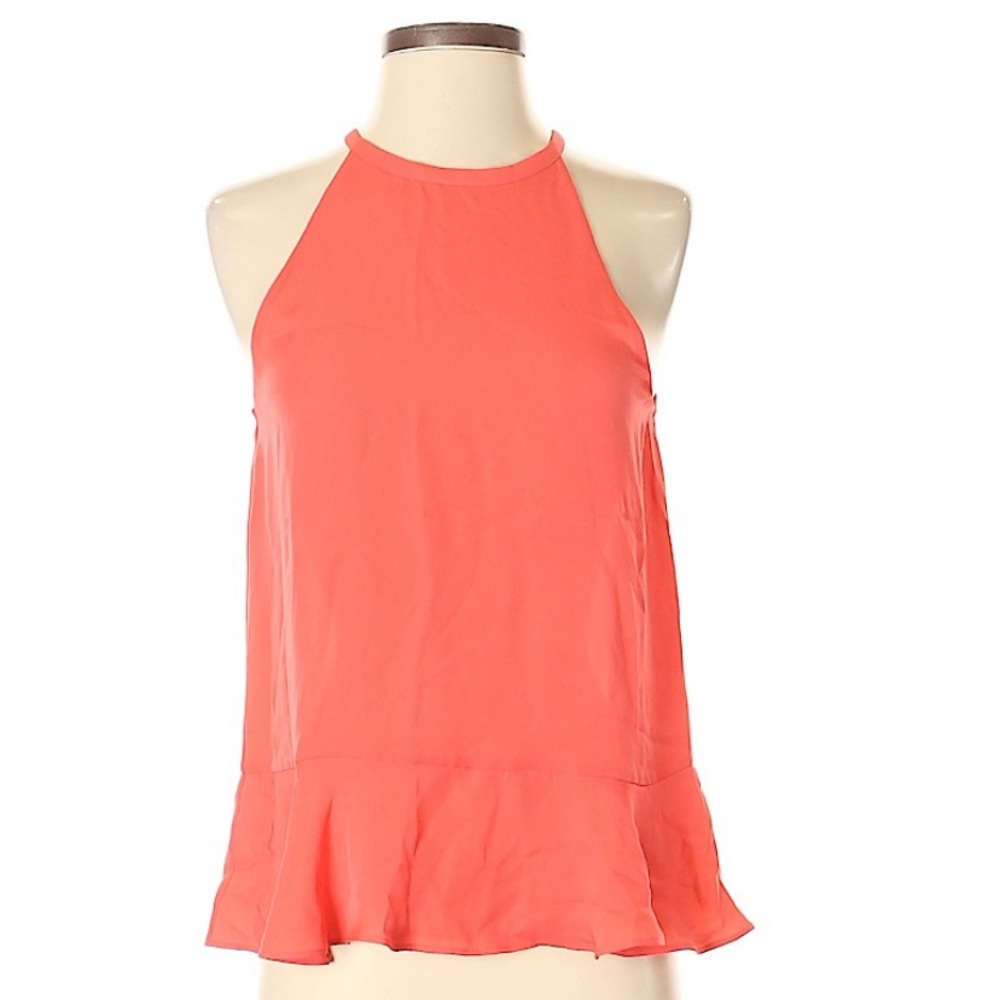 Diane von Furstenberg silk sleeveless blouse